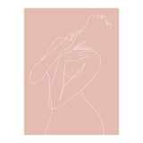wake woman line-pink (Print Only) thumbnail