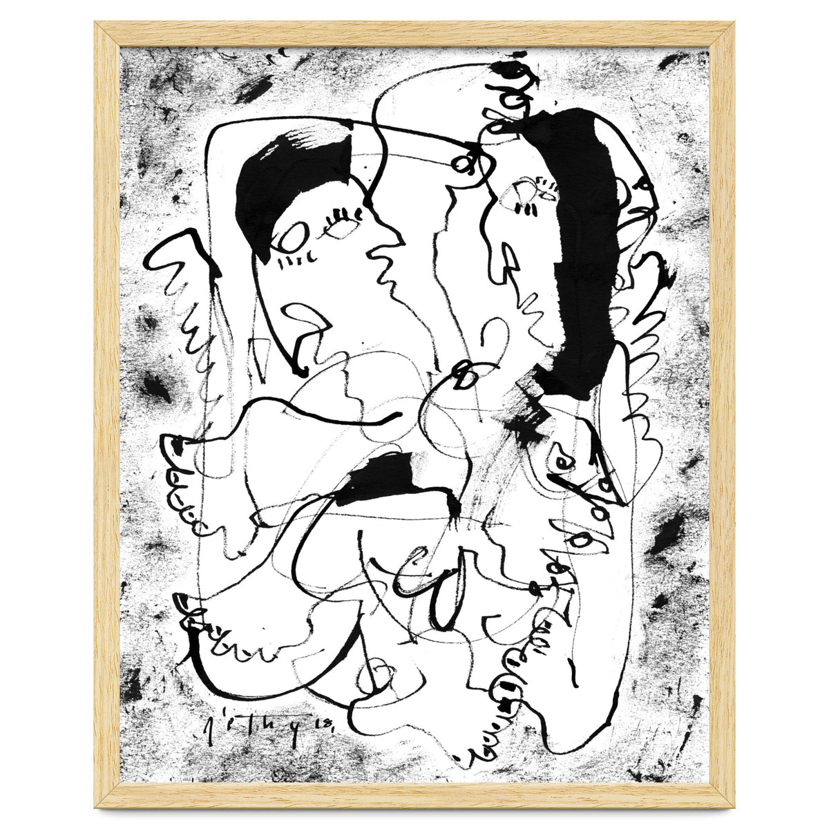 Dancing Forever - b&w