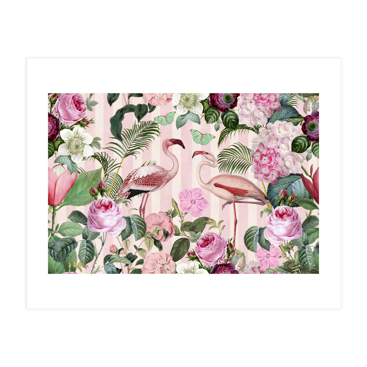 Flamingo Rendevous (Print Only)