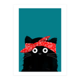 Doozal Cat Tupac (Print Only) thumbnail