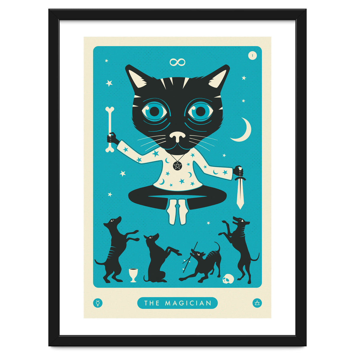 TAROT CARD CAT: THE MAGICIAN