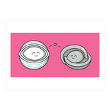 Kawaii Cute Timeless Mothership and Lifeboat Time Machines (Print Only) thumbnail