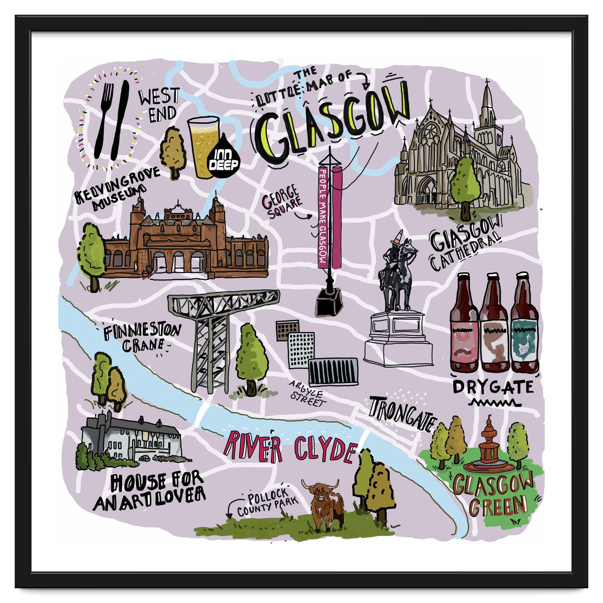 Little Map of Glasgow