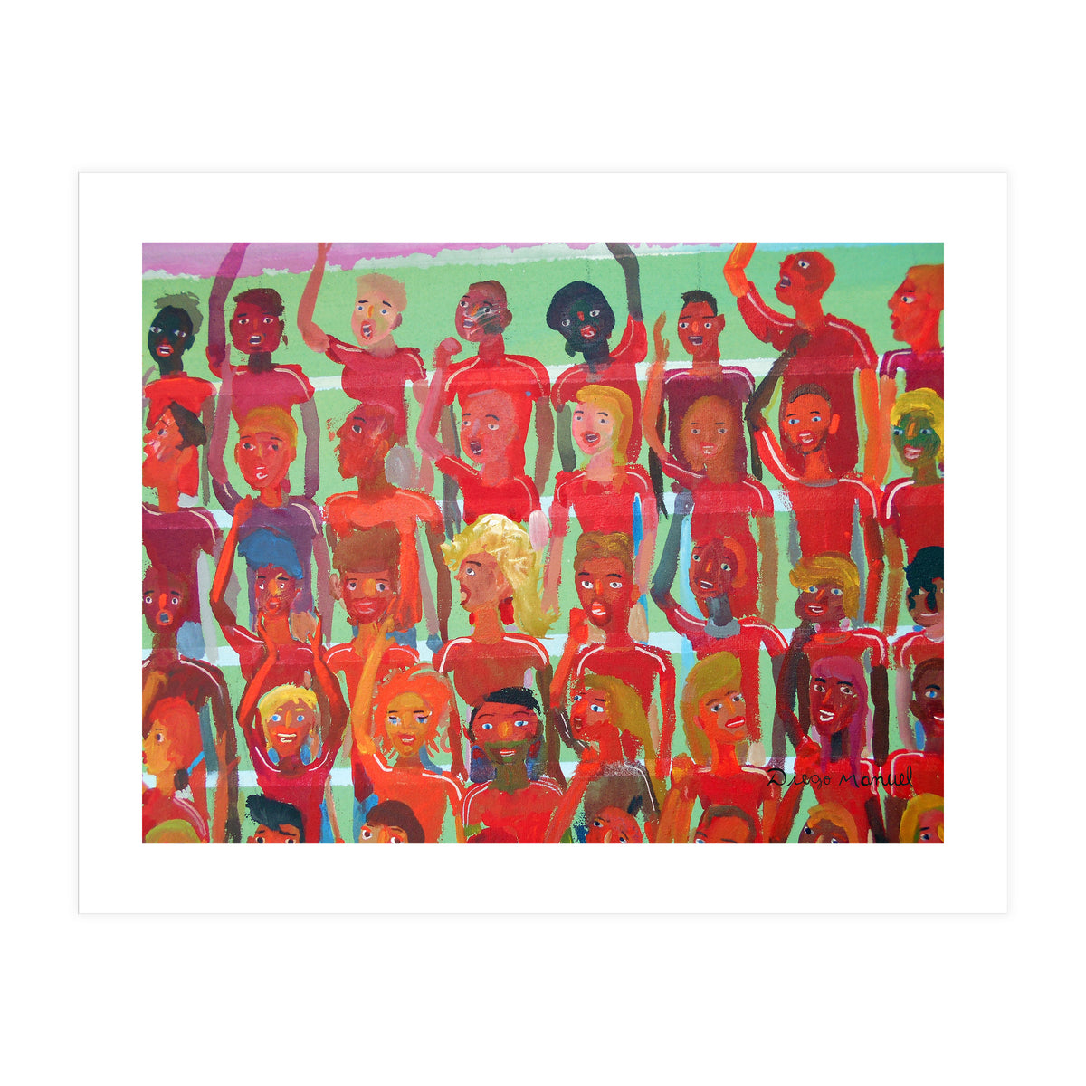 Hichada Roja Detalle 5 (Print Only)