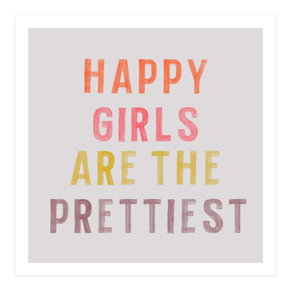 Happy Girls (Print Only)