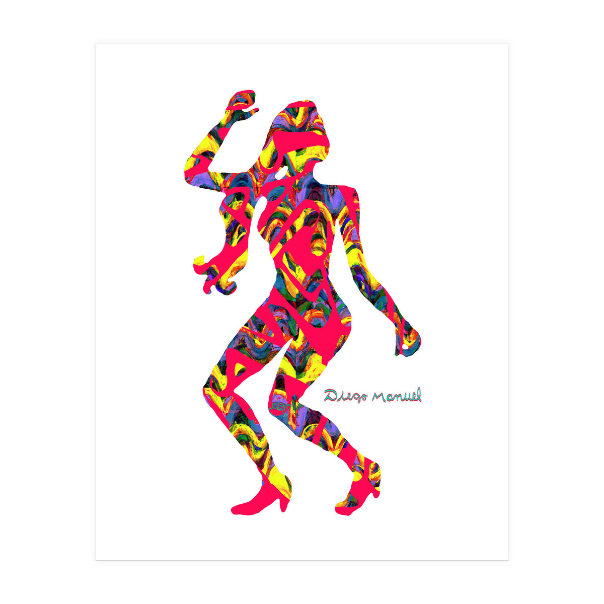 Dance Girl B 2  (Print Only)