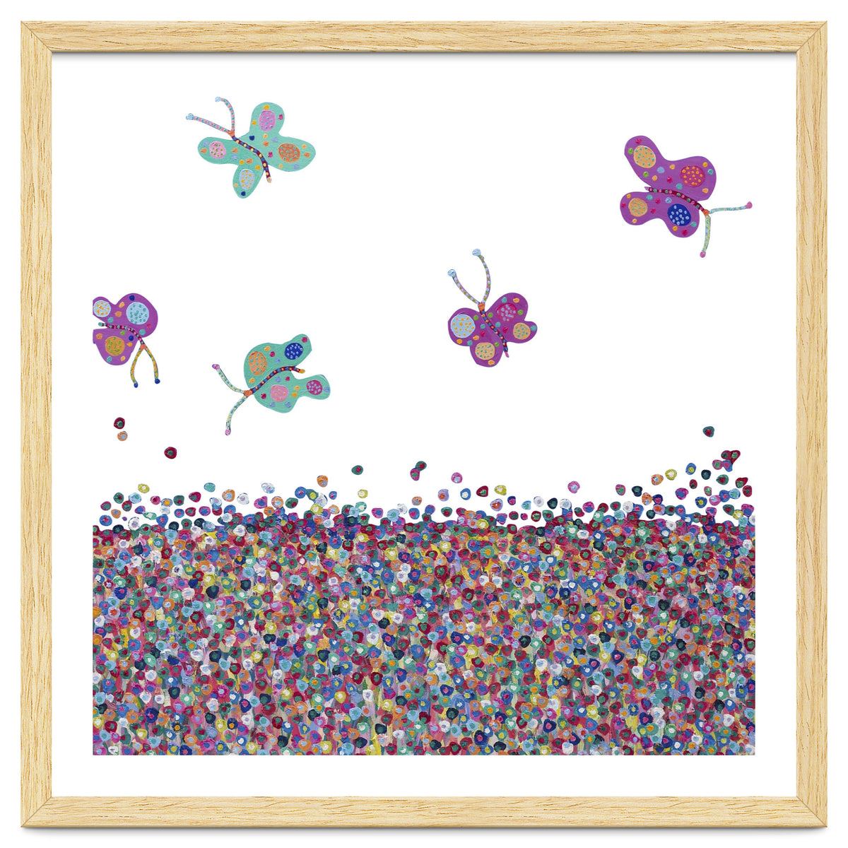 Butterflies Are Free (white)