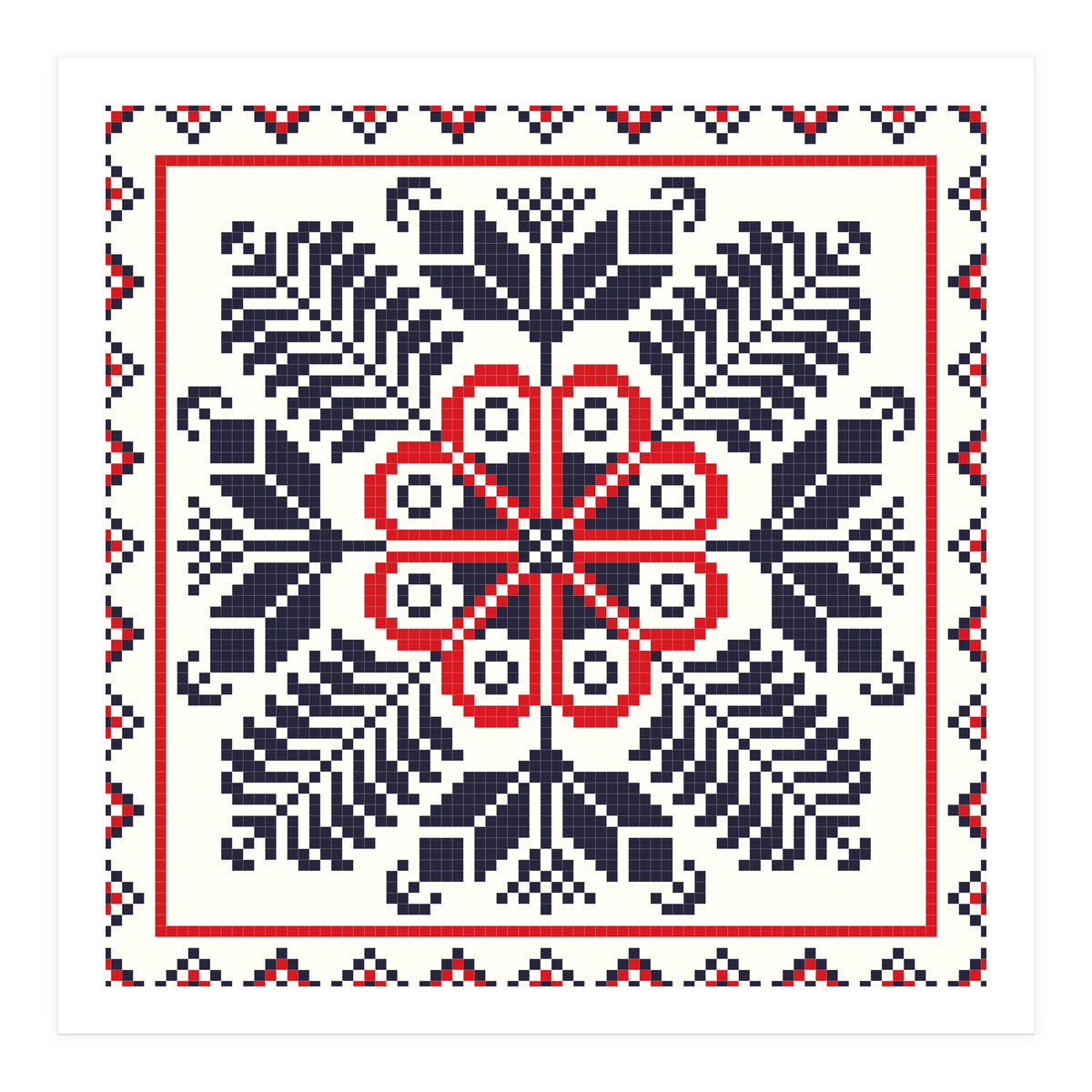 Romanian Traditional Pattern 1 (Print Only)