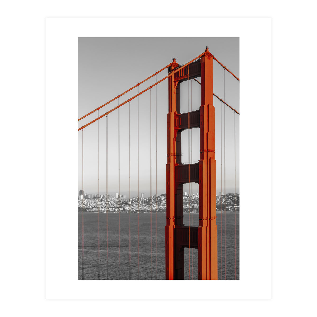 SAN FRANCISCO Golden Gate Bridge  (Print Only)