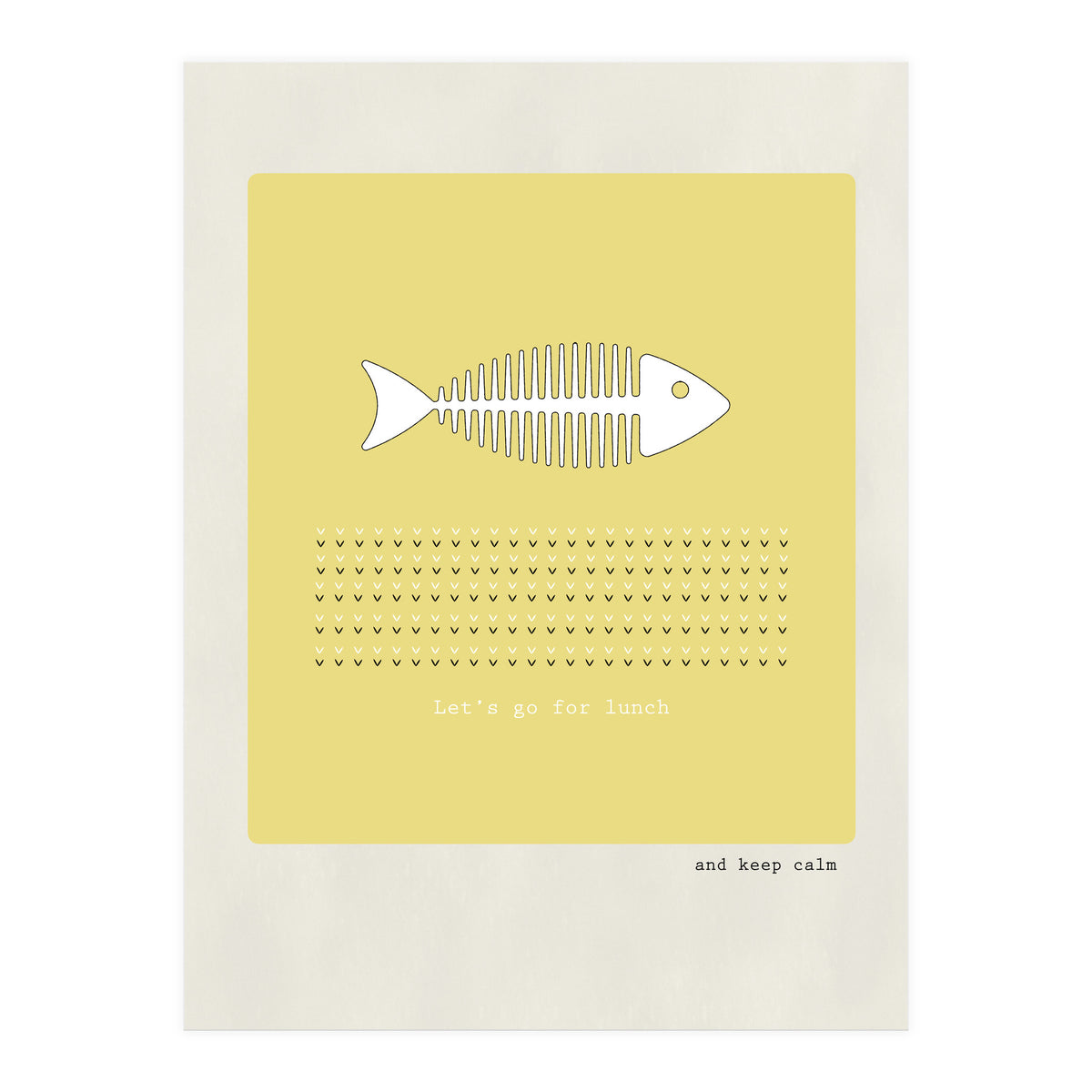 Let's go for Lunch (Print Only)