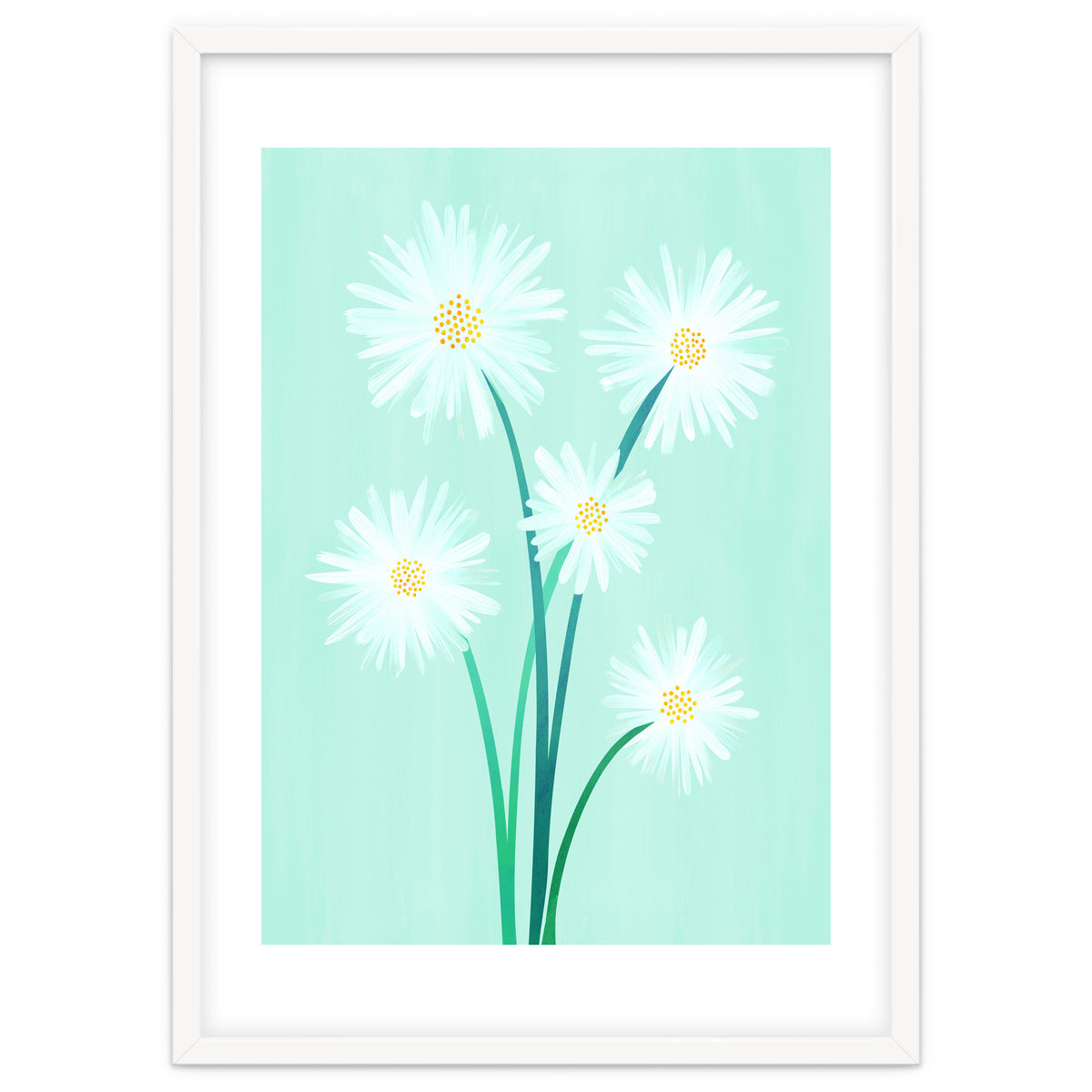 Mint Wildflower Bouquet