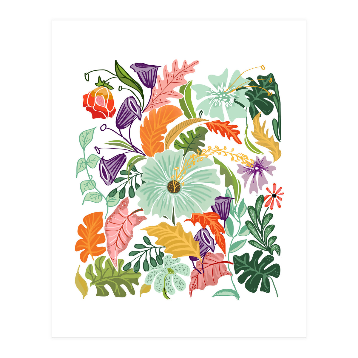 Hello Tropical (Print Only)