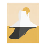 Abstract Mesa - Golden Desert (Print Only) thumbnail