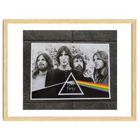 Pink Floyd DSOTM Pencil Portrait Print