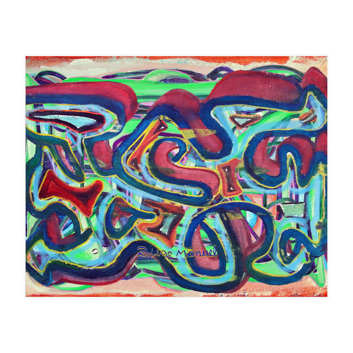 Graffiti Digital 2022 911 (Print Only)