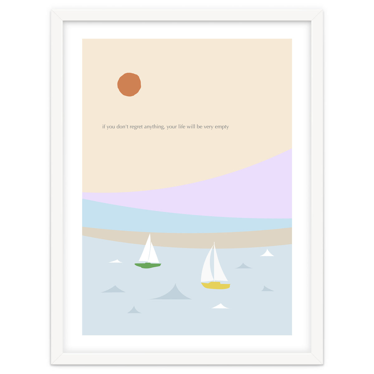 sailboat in the sunset ocean