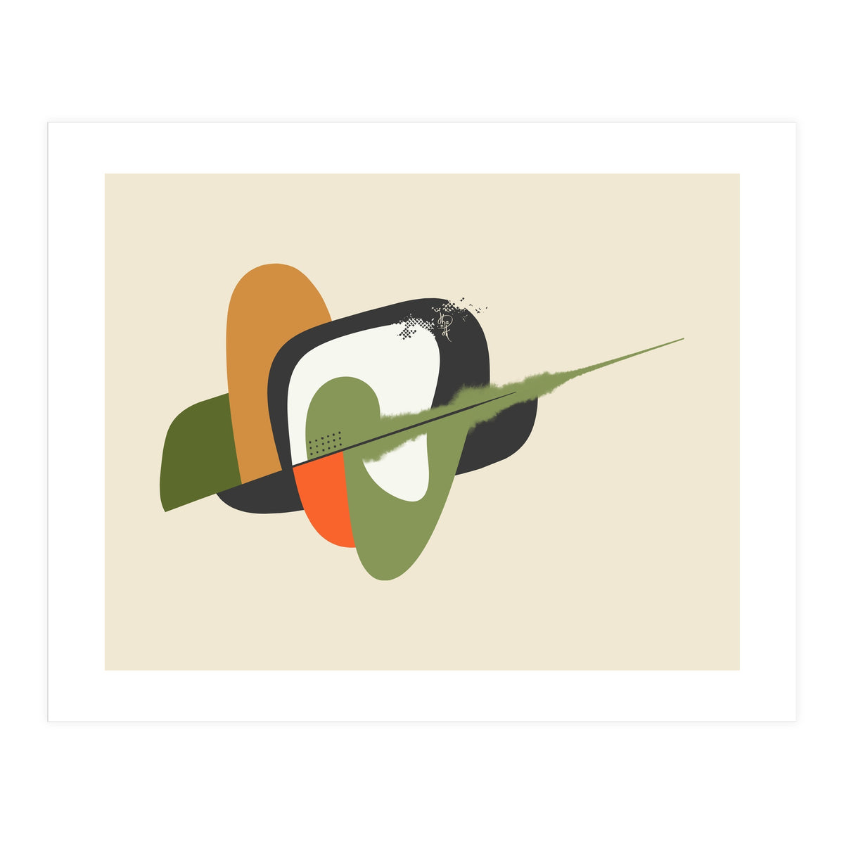 Abstract Space Travel 2 (Print Only)