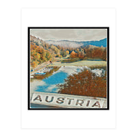 Boats on Austria. (Print Only)