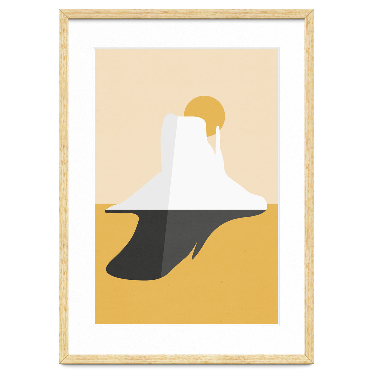 Abstract Mesa - Golden Desert