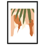 Musafir | Traveler Feminism Woman of Color in White Shirt | Palm Tropical Minimal Bohemian Fashion thumbnail