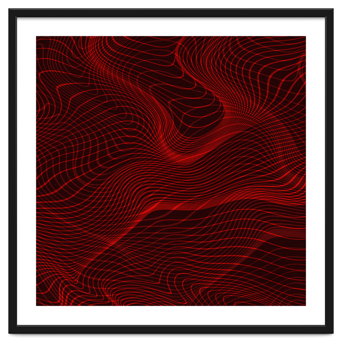 Waves Red