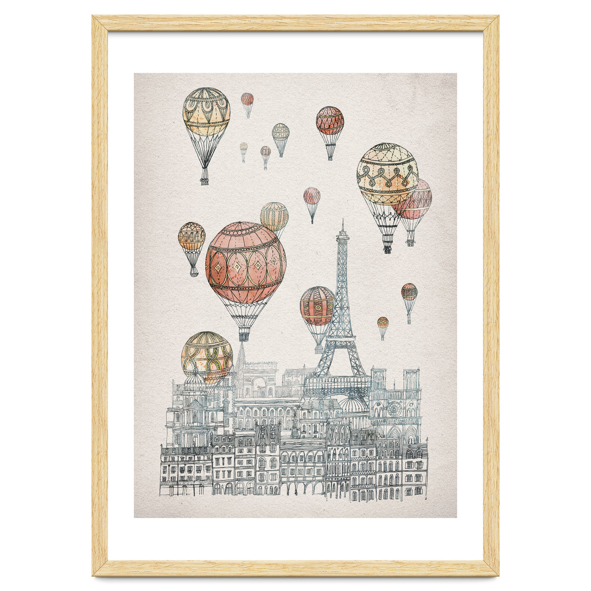 Voyages Over Paris