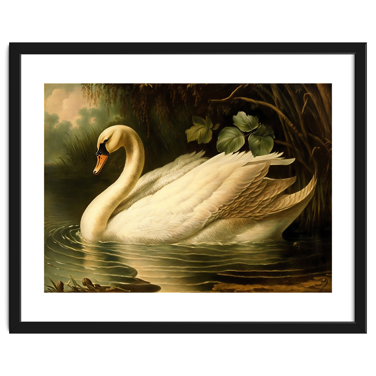 Swan Classic Painting