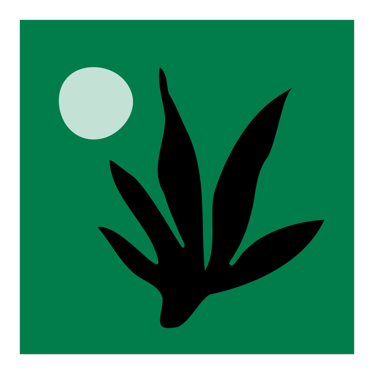 Palm Springs no.1 - Simple Modern Landscape (Print Only)