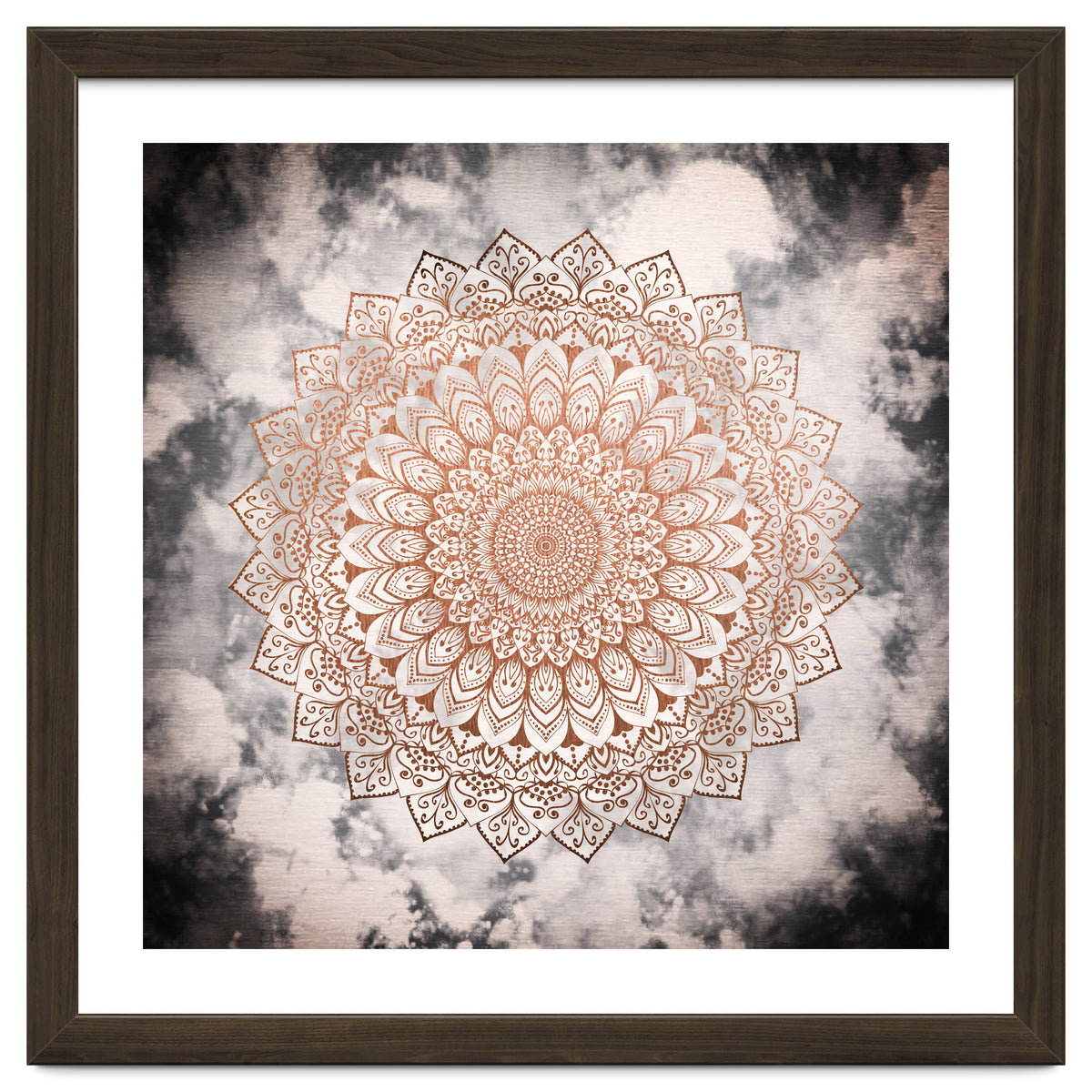 Rose Night Mandala