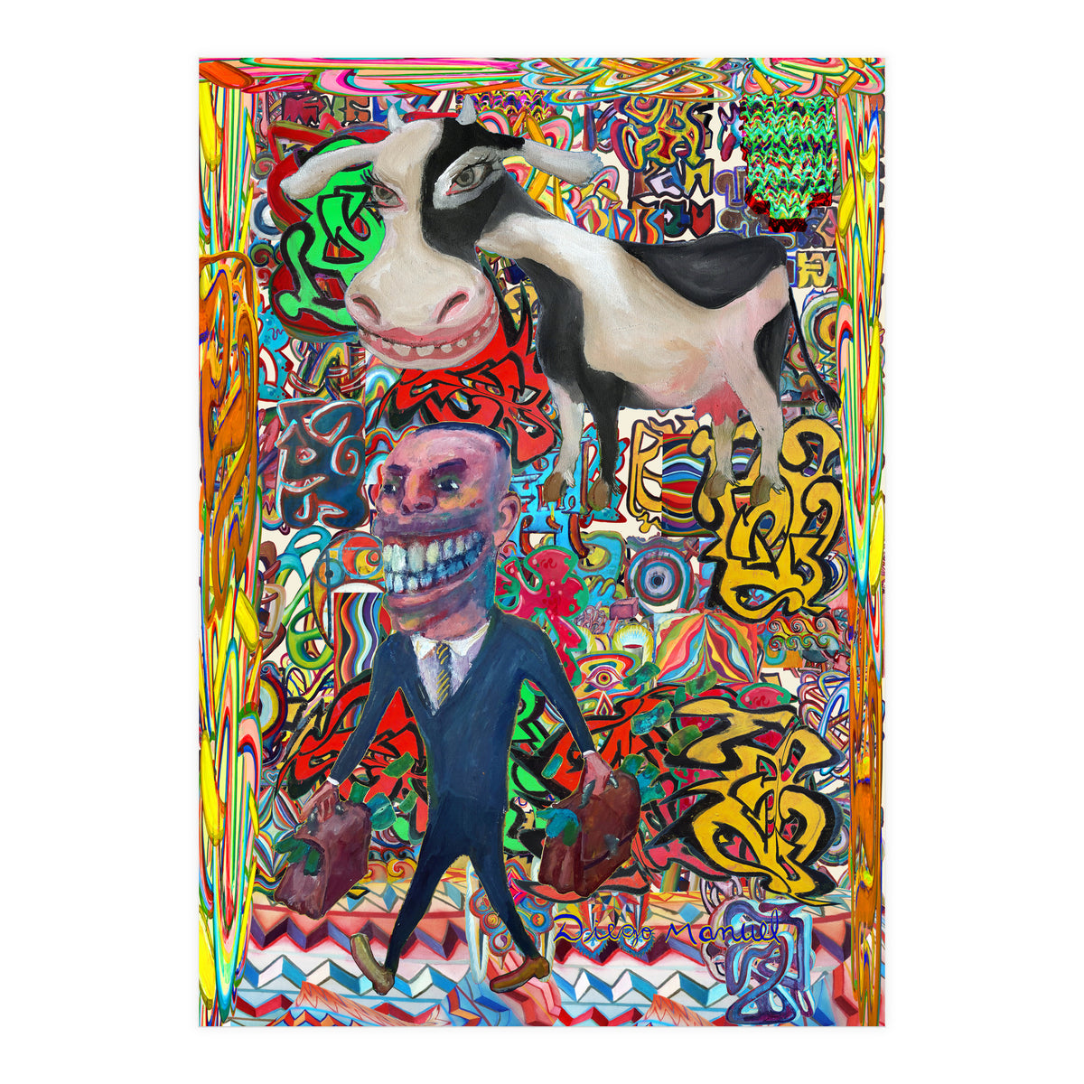 Vendedor De Dolares 4 (Print Only)