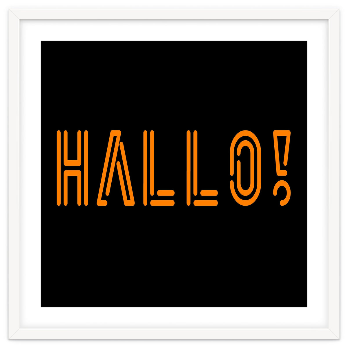 Hallo! German greetings