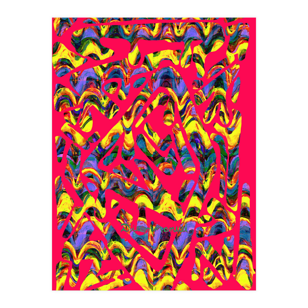 New Graffiti B 17 (Print Only)