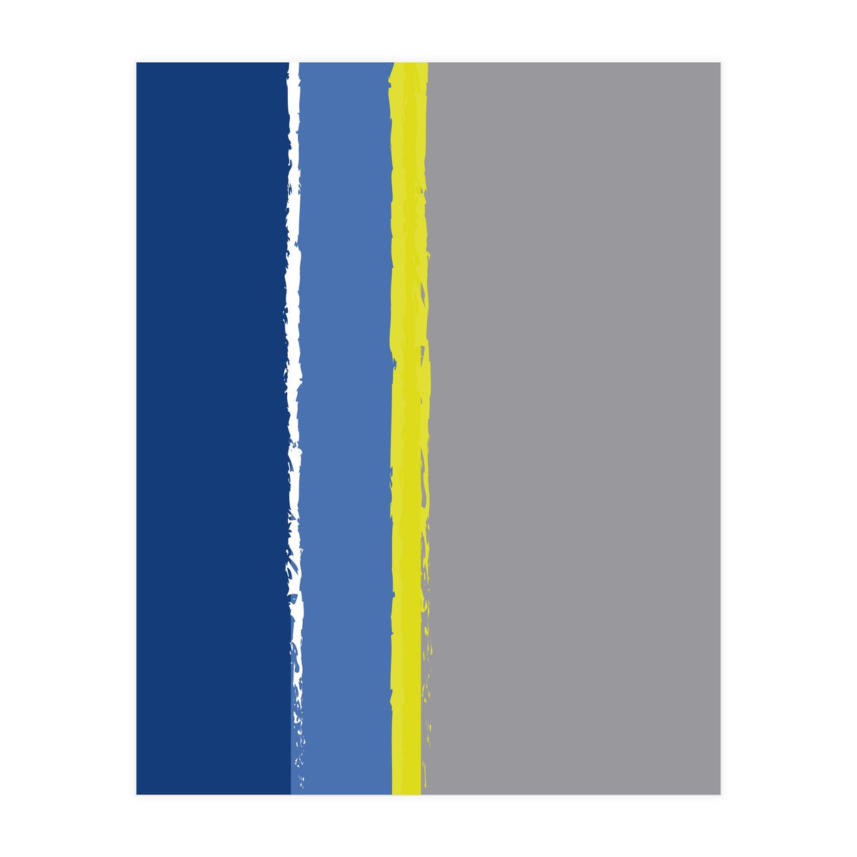 Modern Minimalist Abstract Ocean (Print Only)