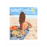 The Art Of Life Is To Live In The Moment (Print Only) thumbnail