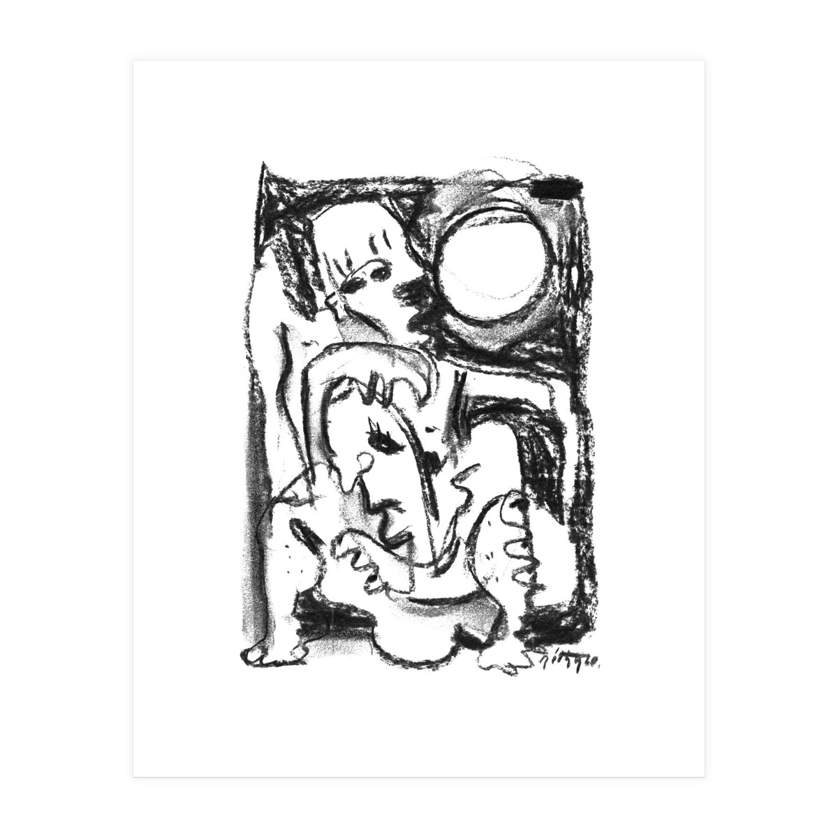 Insomnia  - b&w (Print Only)