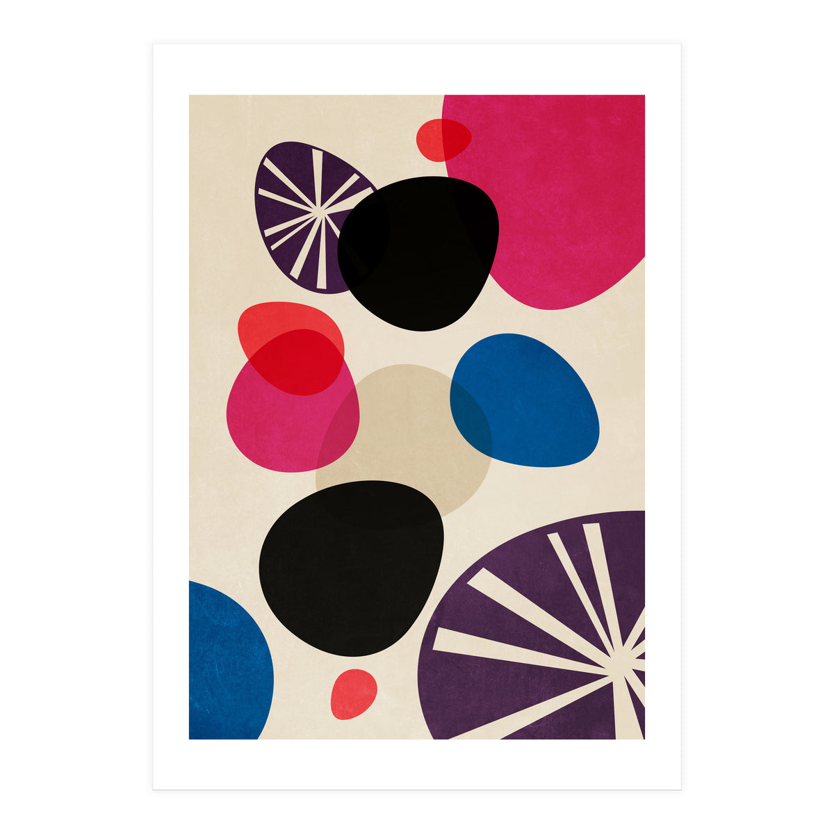 Pebbles in the Sandy Ground (Print Only)