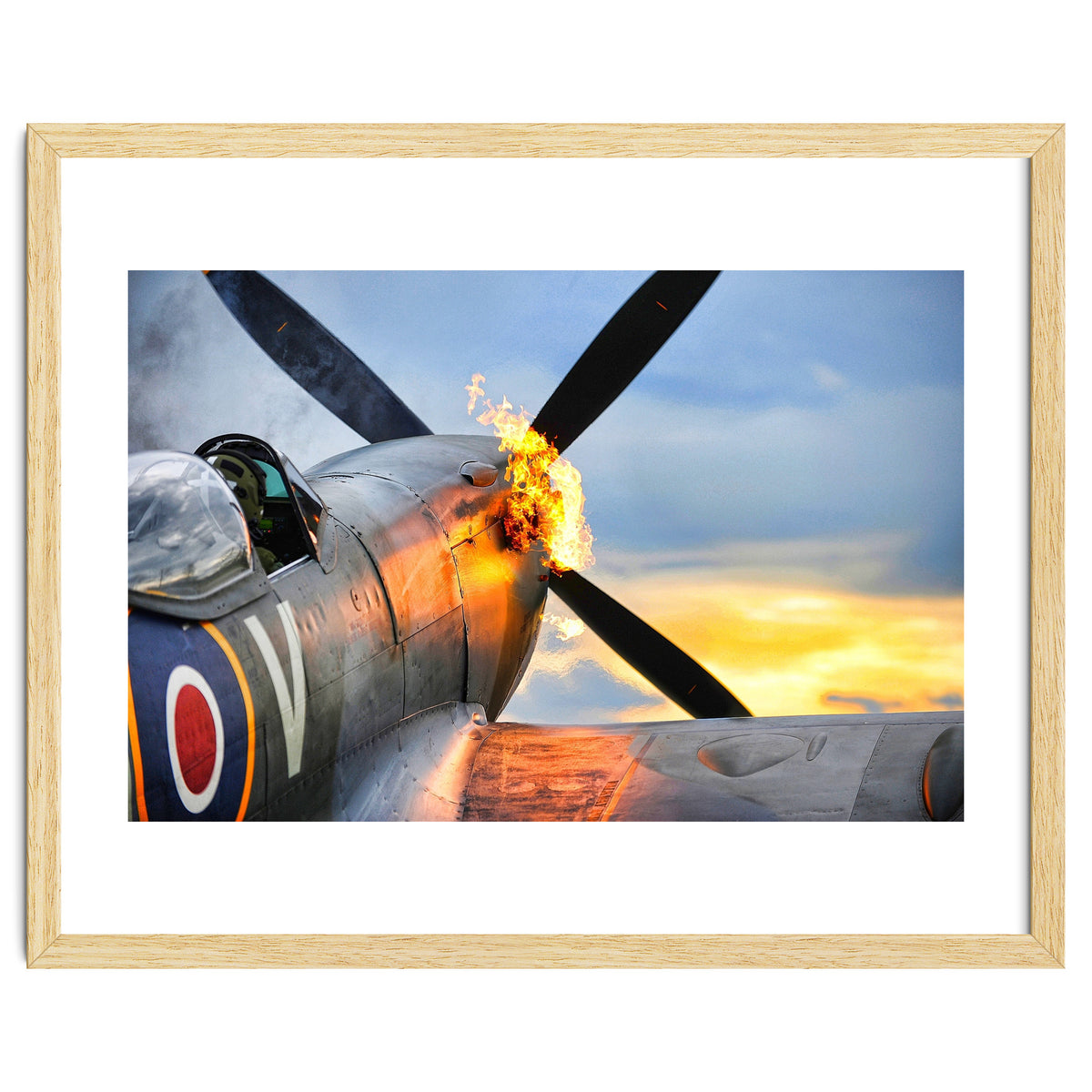 Spitfire Fighter Aircraft 'hot Starting'