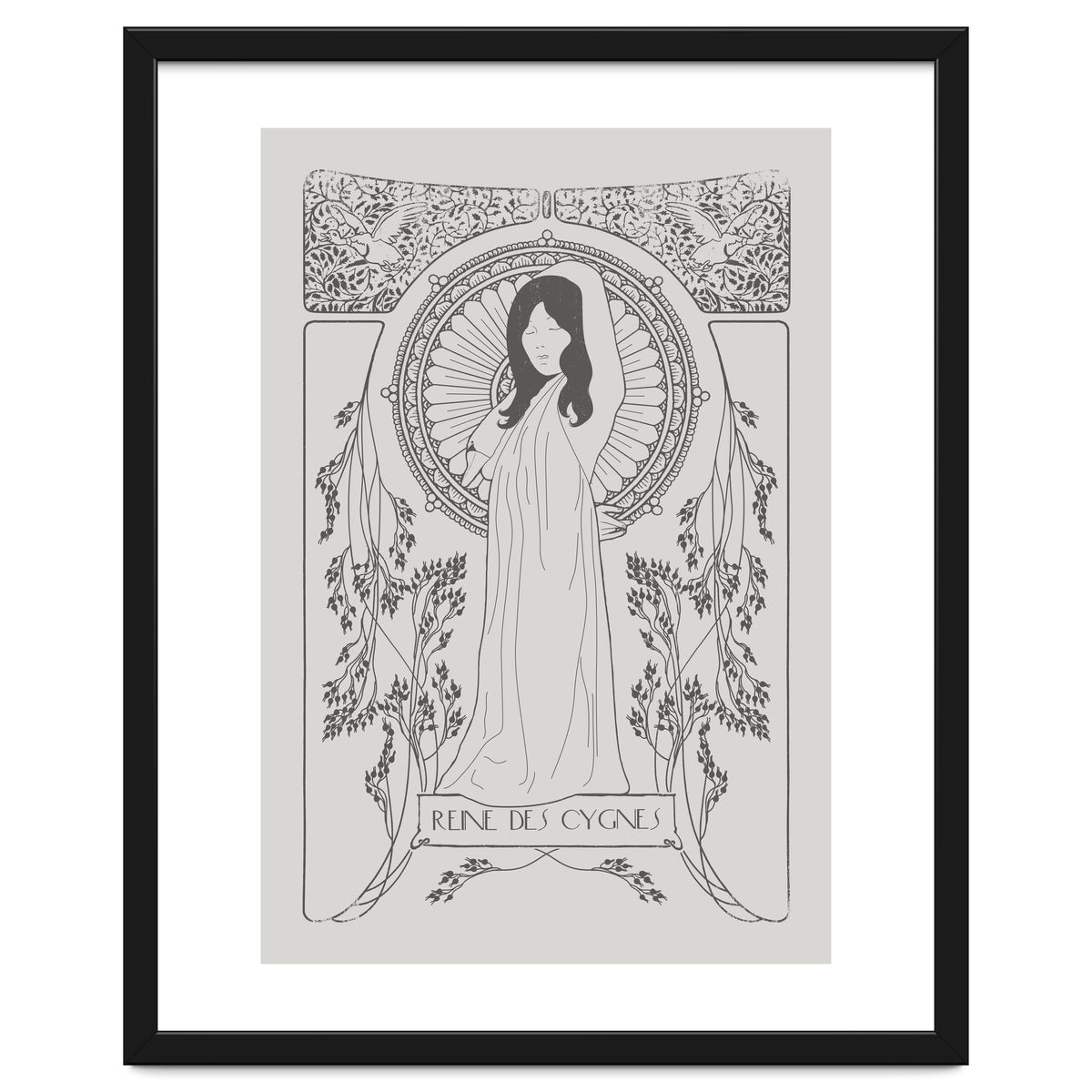 Reine Des Cygnes Grey