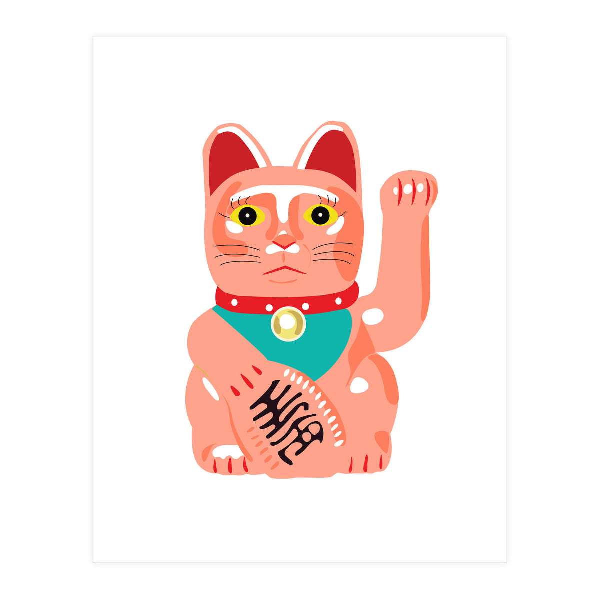 Lucky Cat (Print Only)
