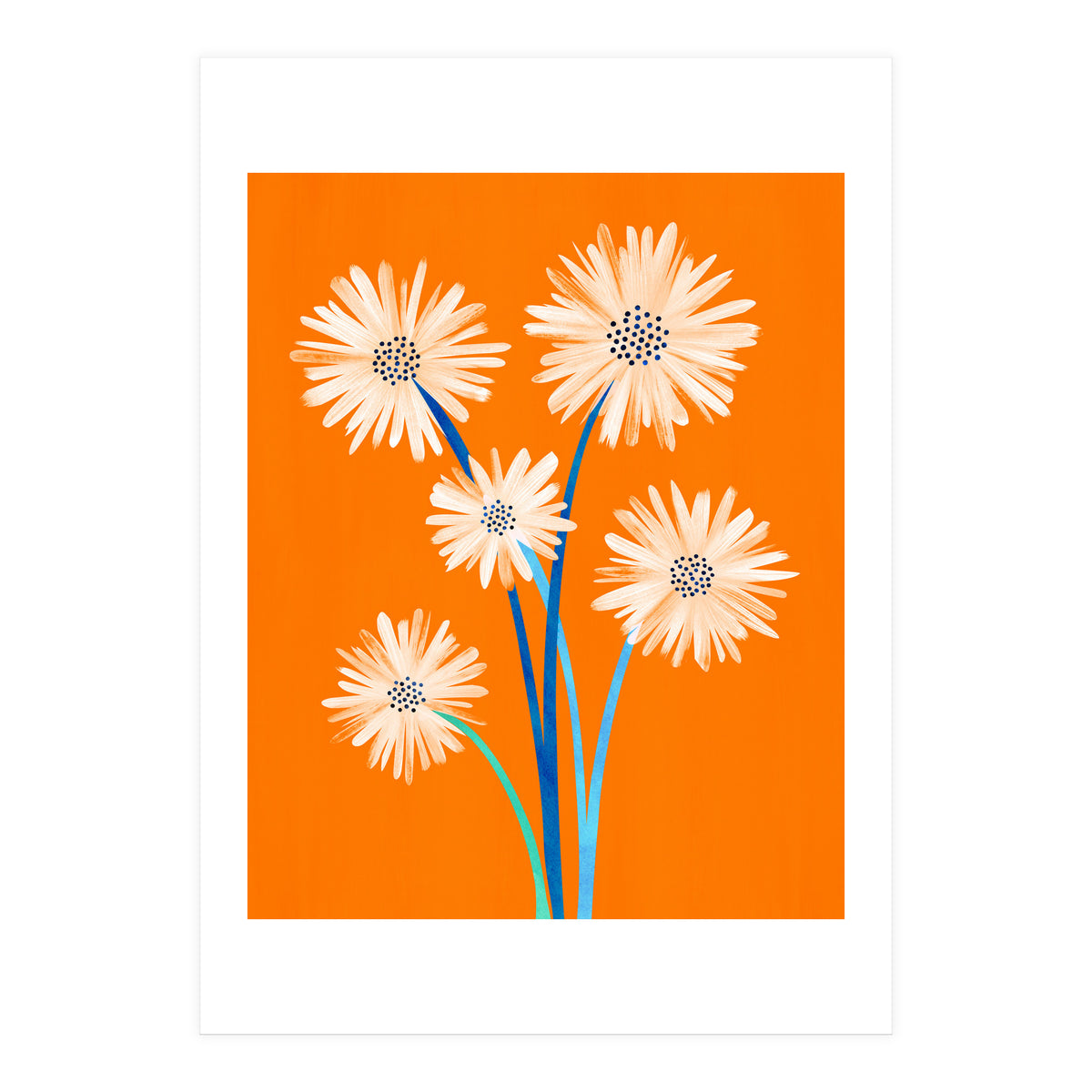 Moroccan Daisies (Print Only)