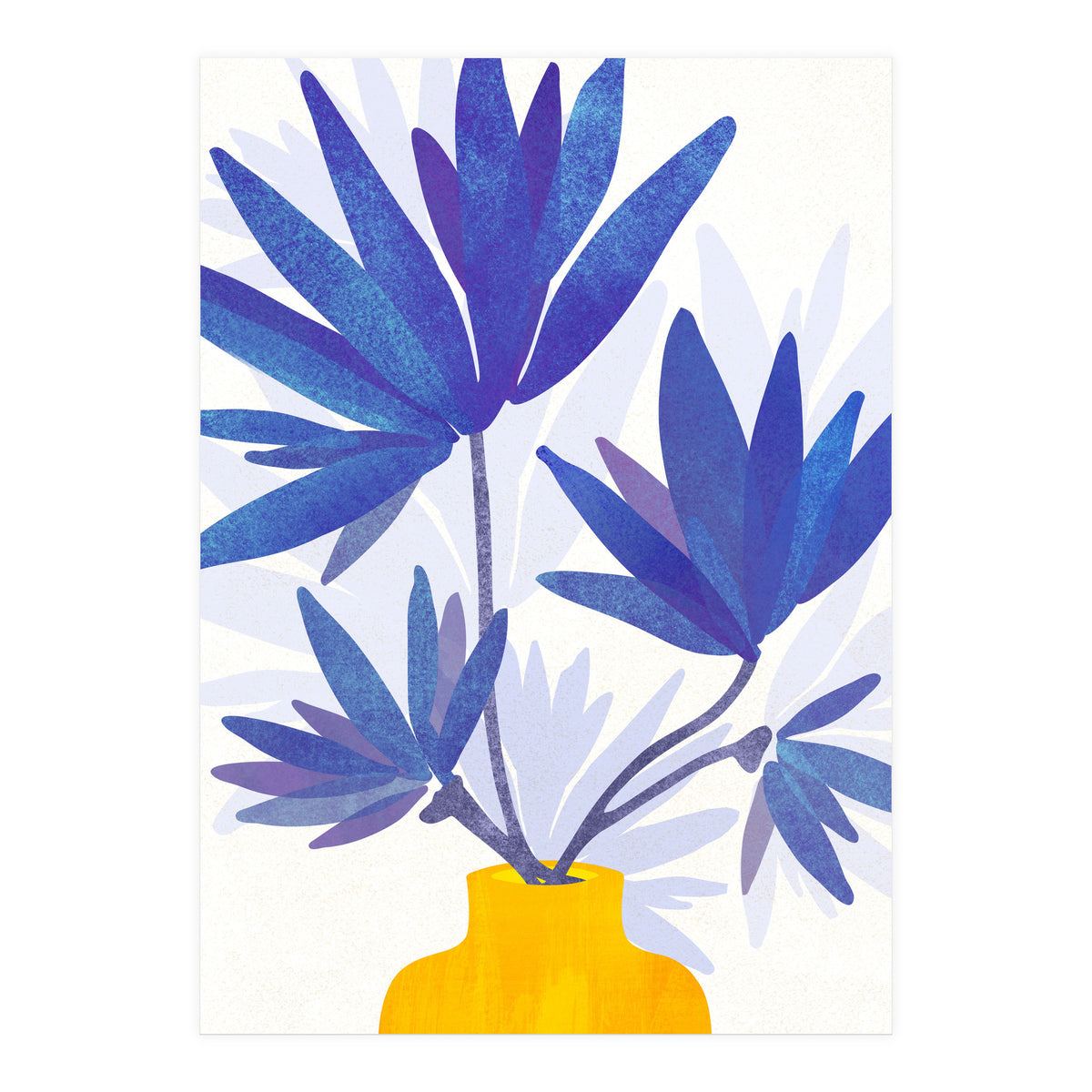 Indigo Blooms (Print Only)
