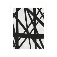 Expressionist black and white III (Print Only)