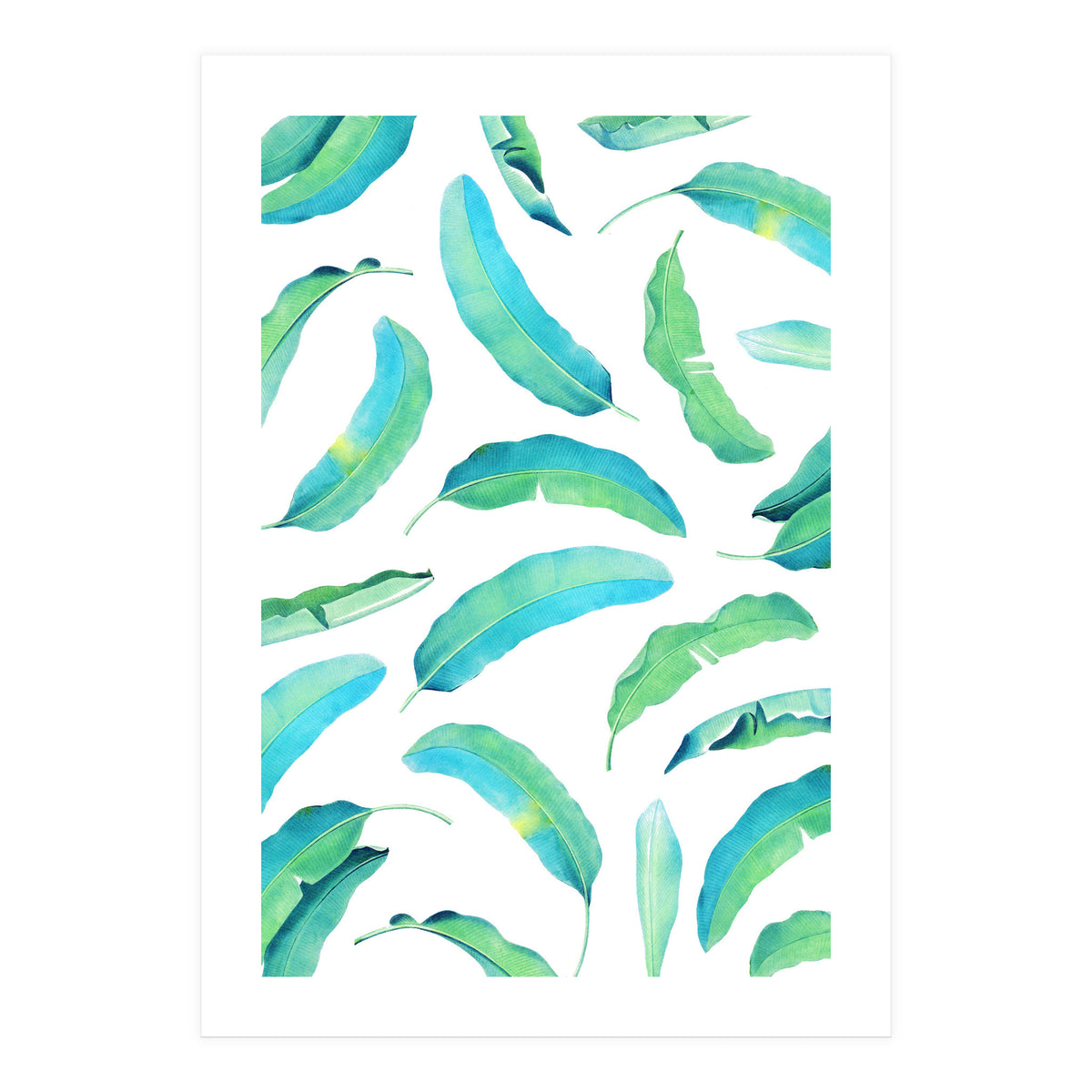 Turn Over A New Banana Leaf (Print Only)