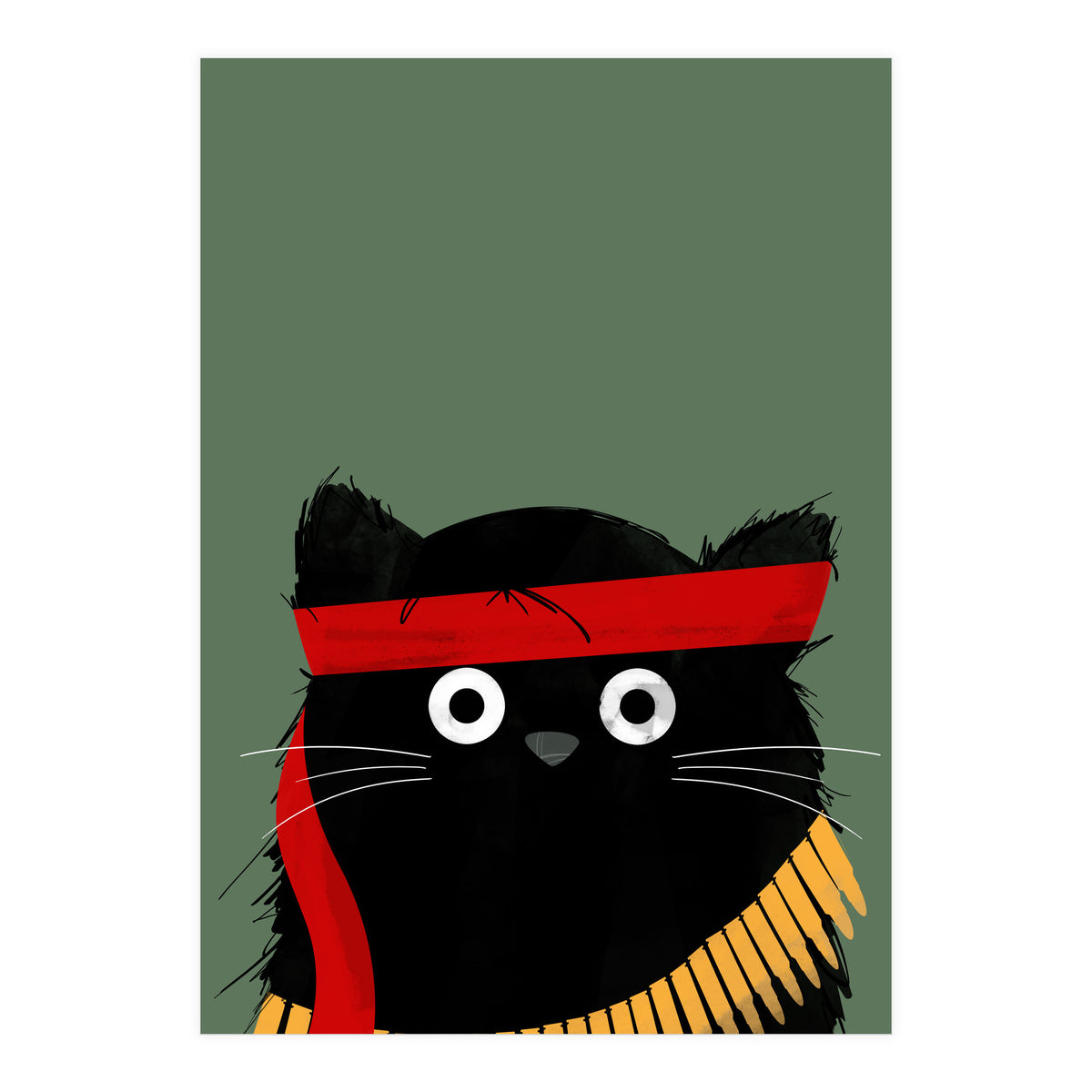 Doozal Cat Rambo (Print Only)