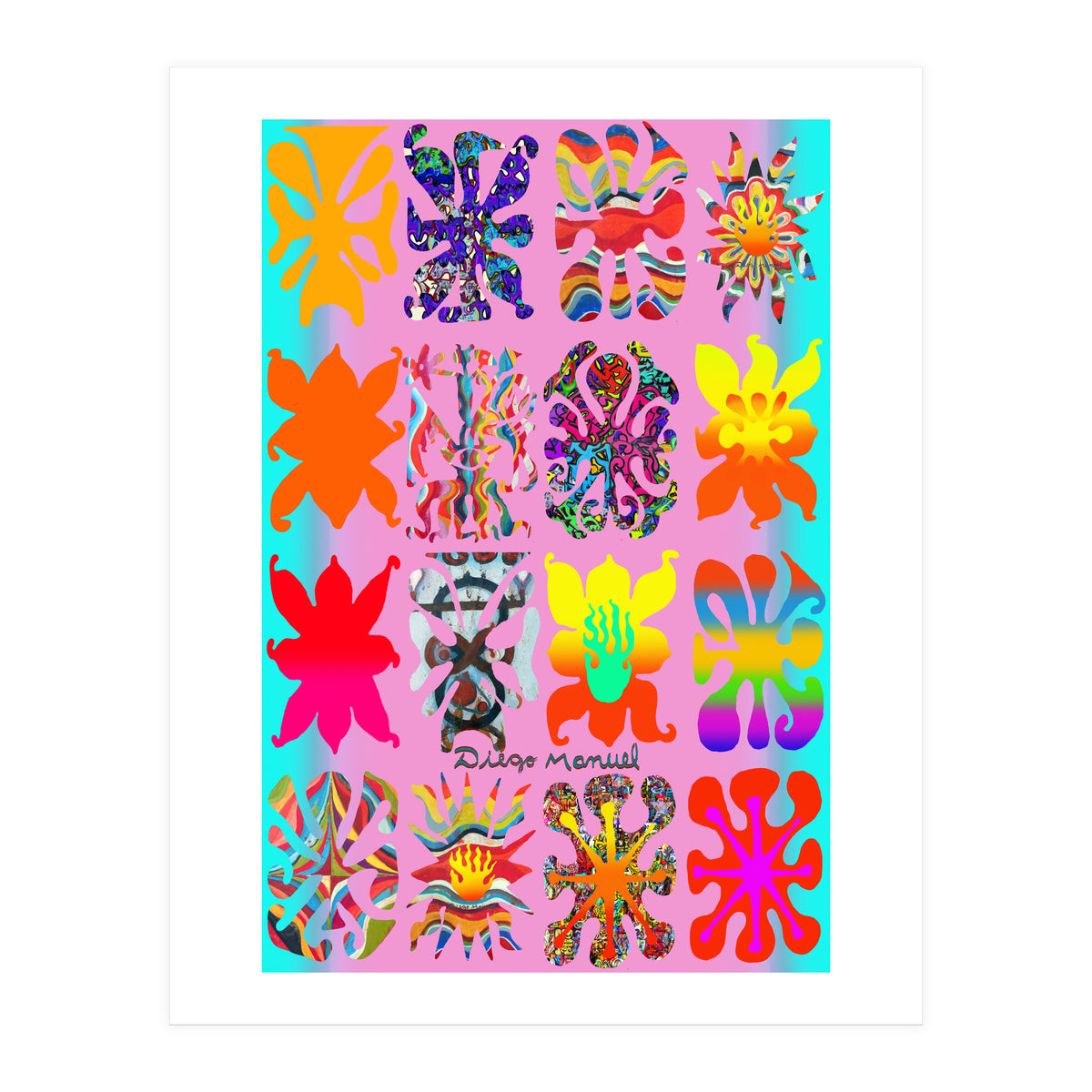 Pop Abstract 2023 Tapiz 64 (Print Only)