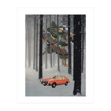Dreaming In The Red Car (Print Only) thumbnail