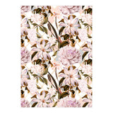 Pink flowering in geometric (Print Only) thumbnail
