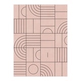 My Favorite Geometric Patterns No.20 - Pale Pink (Print Only) thumbnail