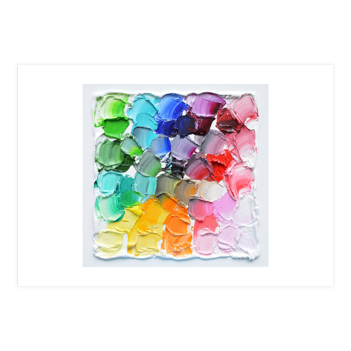 Tinted Polka Daubs (Print Only)