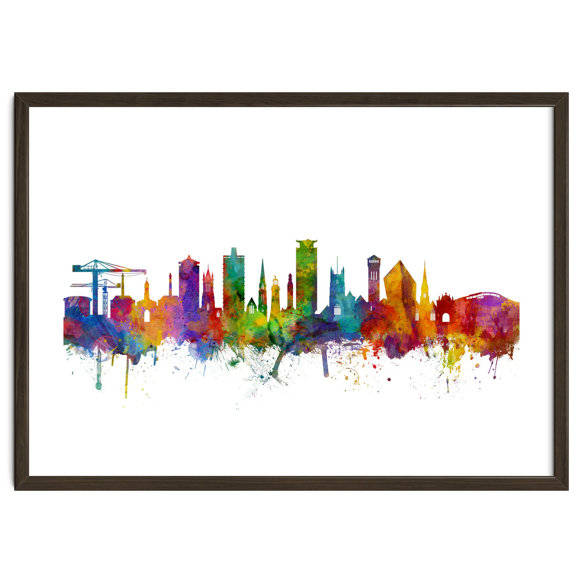 Plymouth England Skyline